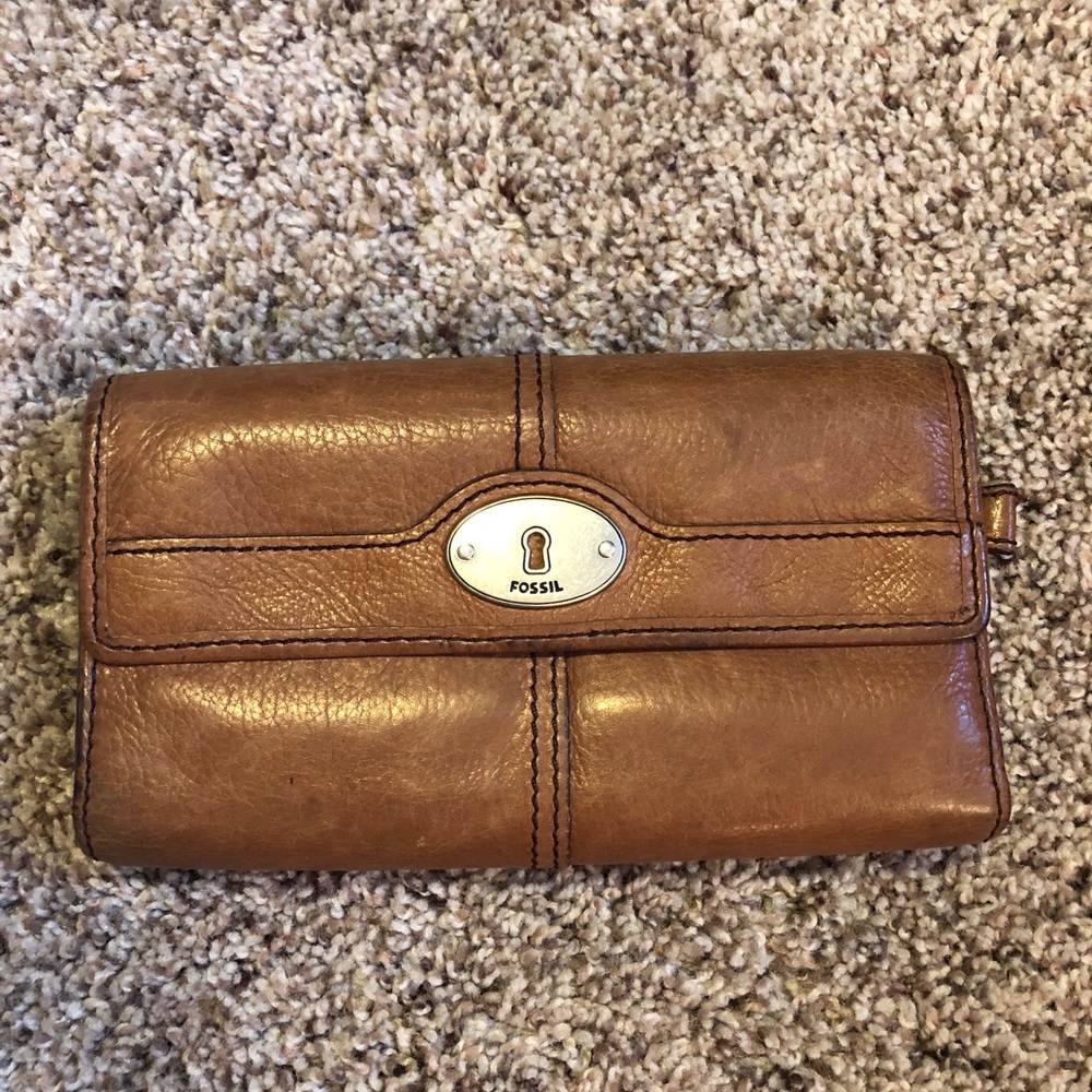 Leather Fossil Wallet